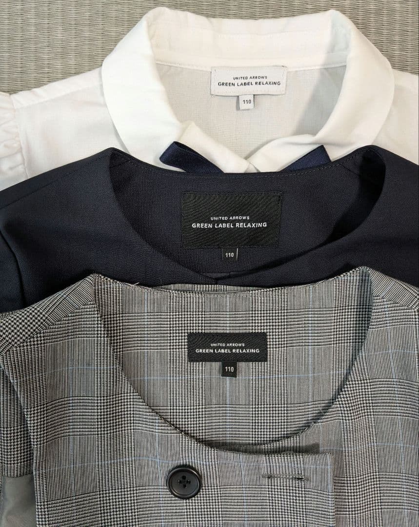 グリーンレーベル　入学式　フォーマル　３点セット