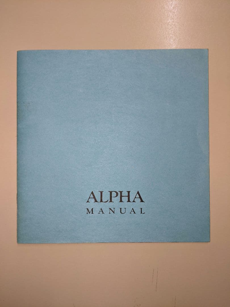 α ALPHA アルファ FM77/L2/L4/AV