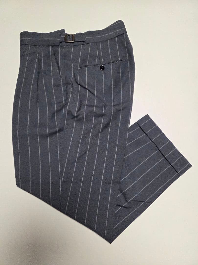 【美品】ベルウィッチ　SCOTCH　アンジェリコ製　ウールトロピカル　46　春夏