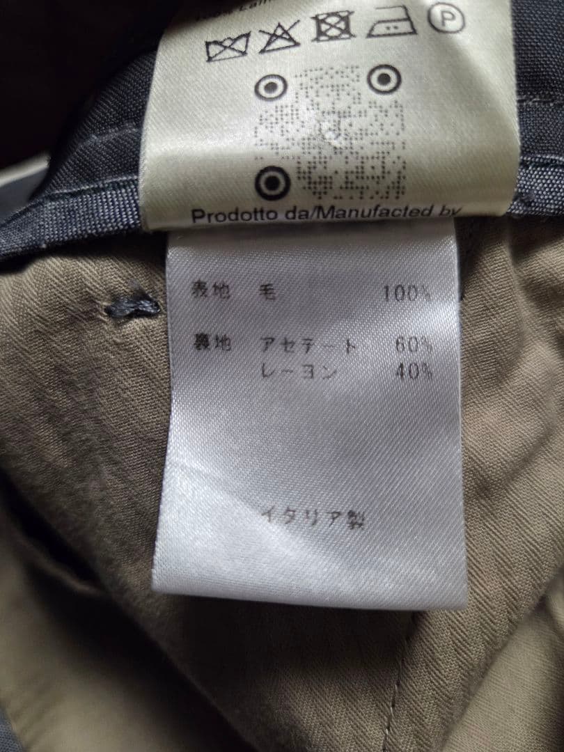 【美品】ベルウィッチ　SCOTCH　アンジェリコ製　ウールトロピカル　46　春夏