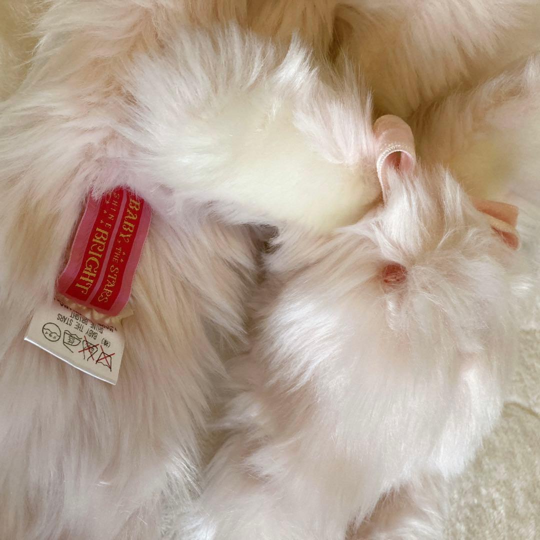 【BABY,THE STARS SHINE BRIGHT】うさぎマフラー ピンク