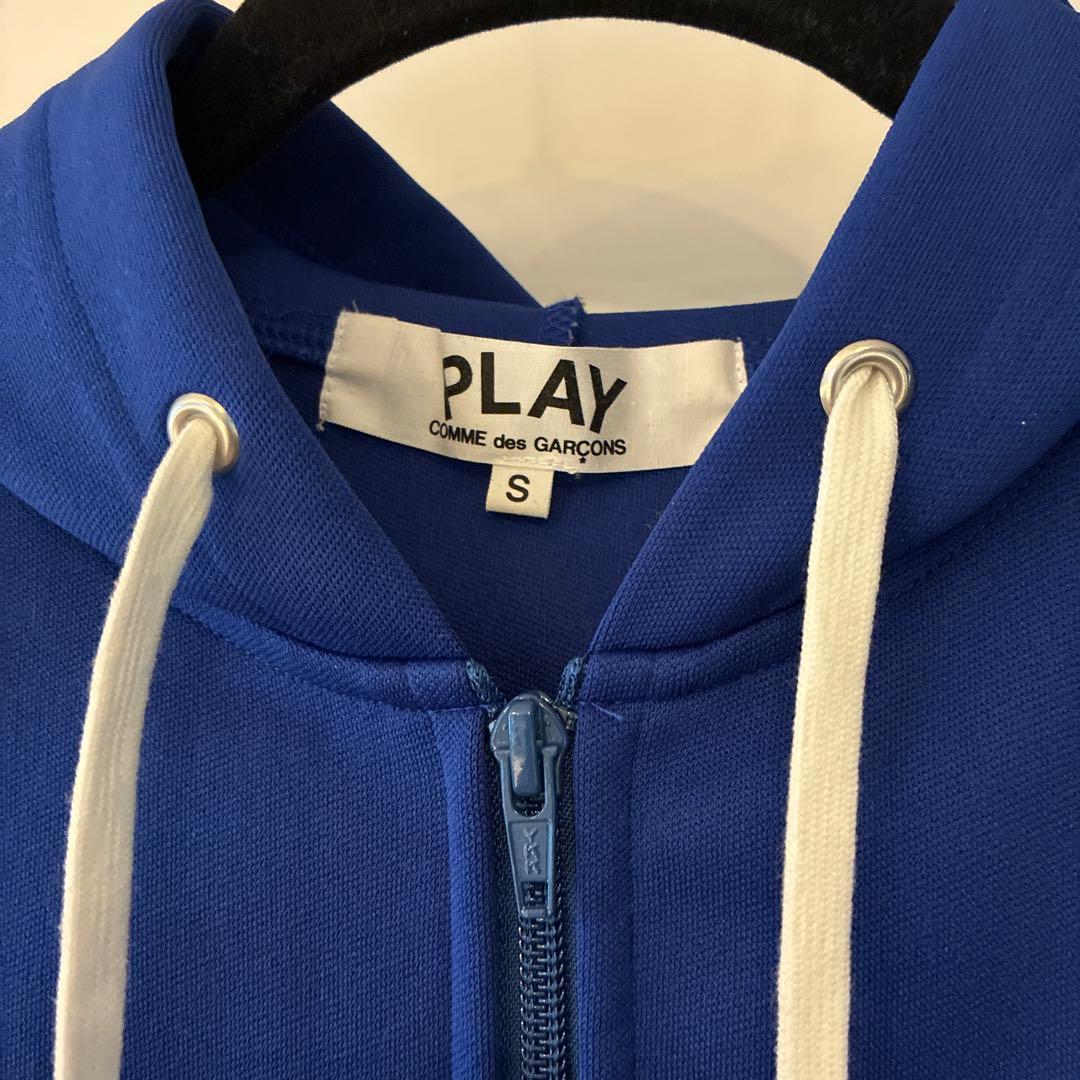 COMME des GARÇONS PLAY ジップパーカー S