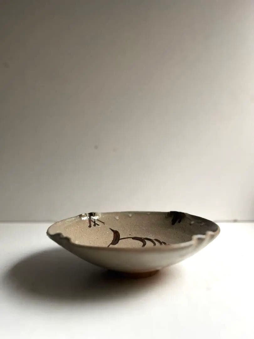 【Leela様リクエスト】393 田中佐次郎 山瀬窯 絵唐津菓子器 ・向付2点