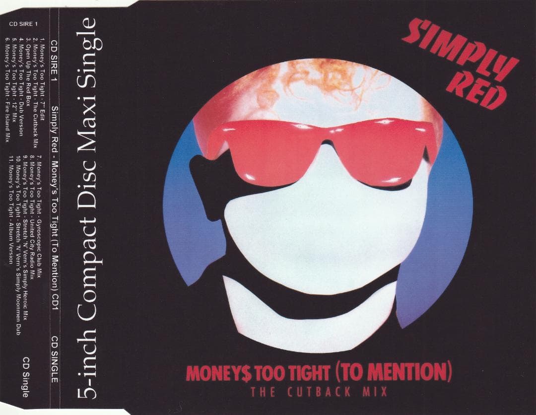 Simply Red - Money's Too Tight　貴重リミックスCD