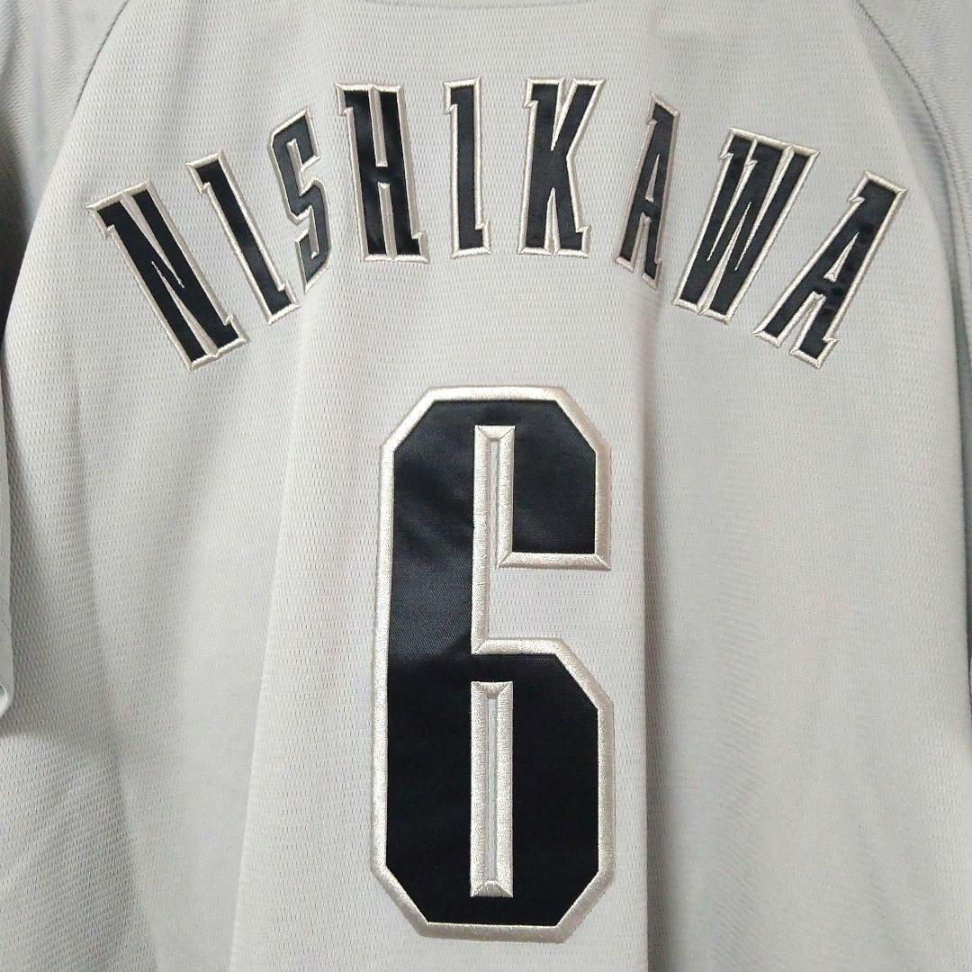 千葉ロッテマリーンズ/西川史礁　NCE レプリカユニフォームOサイズ