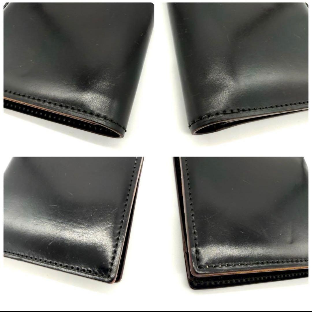 F*o様 【定価14万】GANZO シェルコードバン2 ２つ折り財布 小銭入れ付