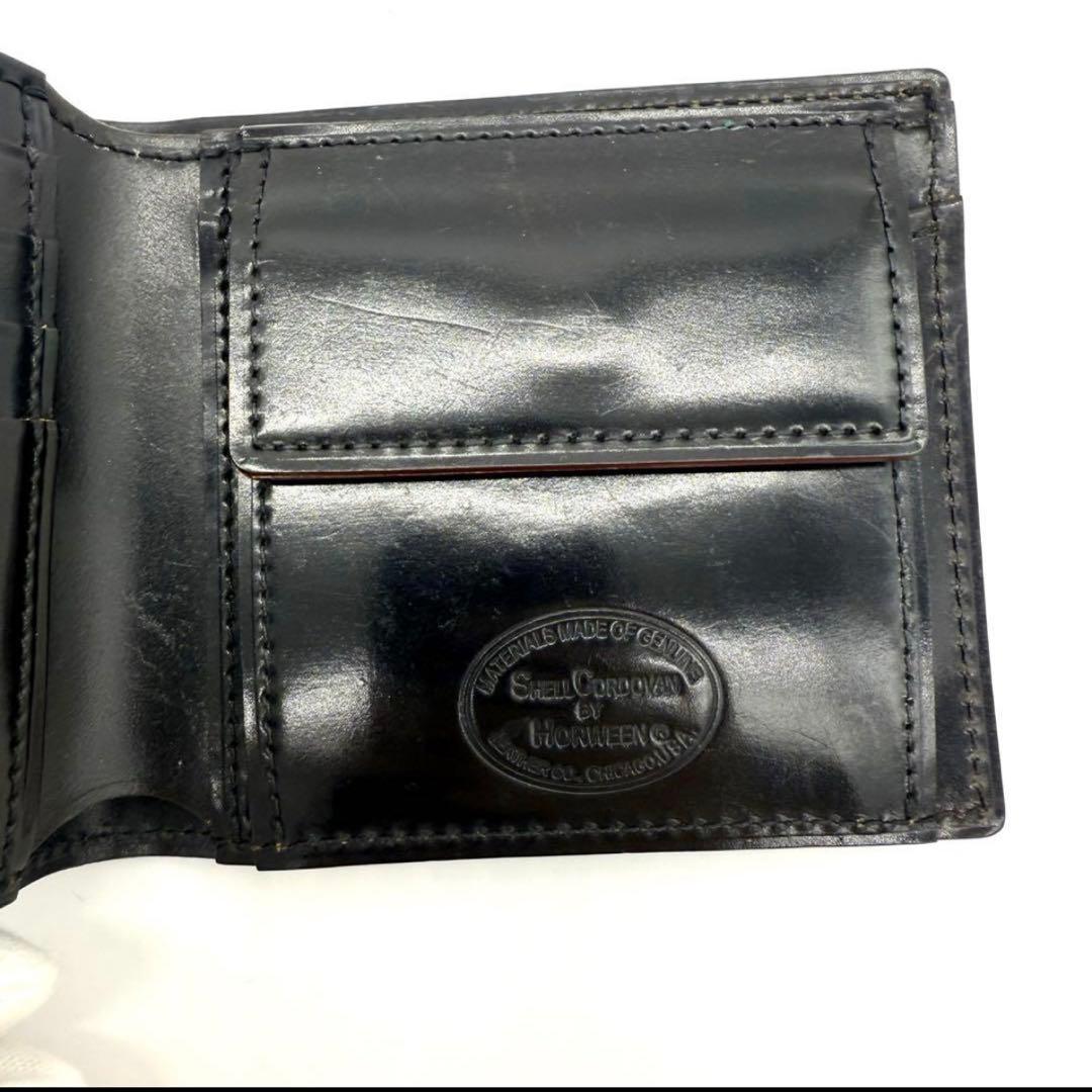 F*o様 【定価14万】GANZO シェルコードバン2 ２つ折り財布 小銭入れ付