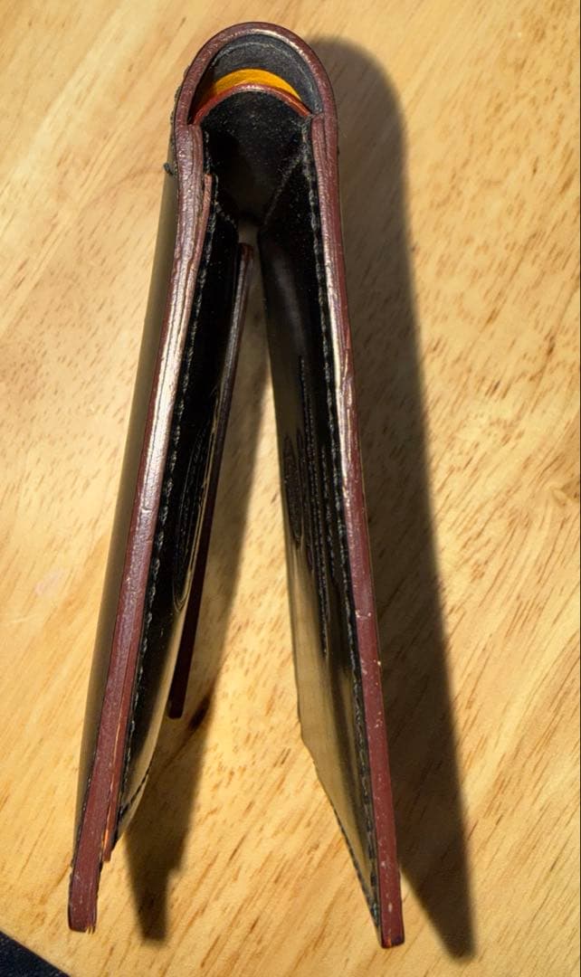 F*o様 【定価14万】GANZO シェルコードバン2 ２つ折り財布 小銭入れ付