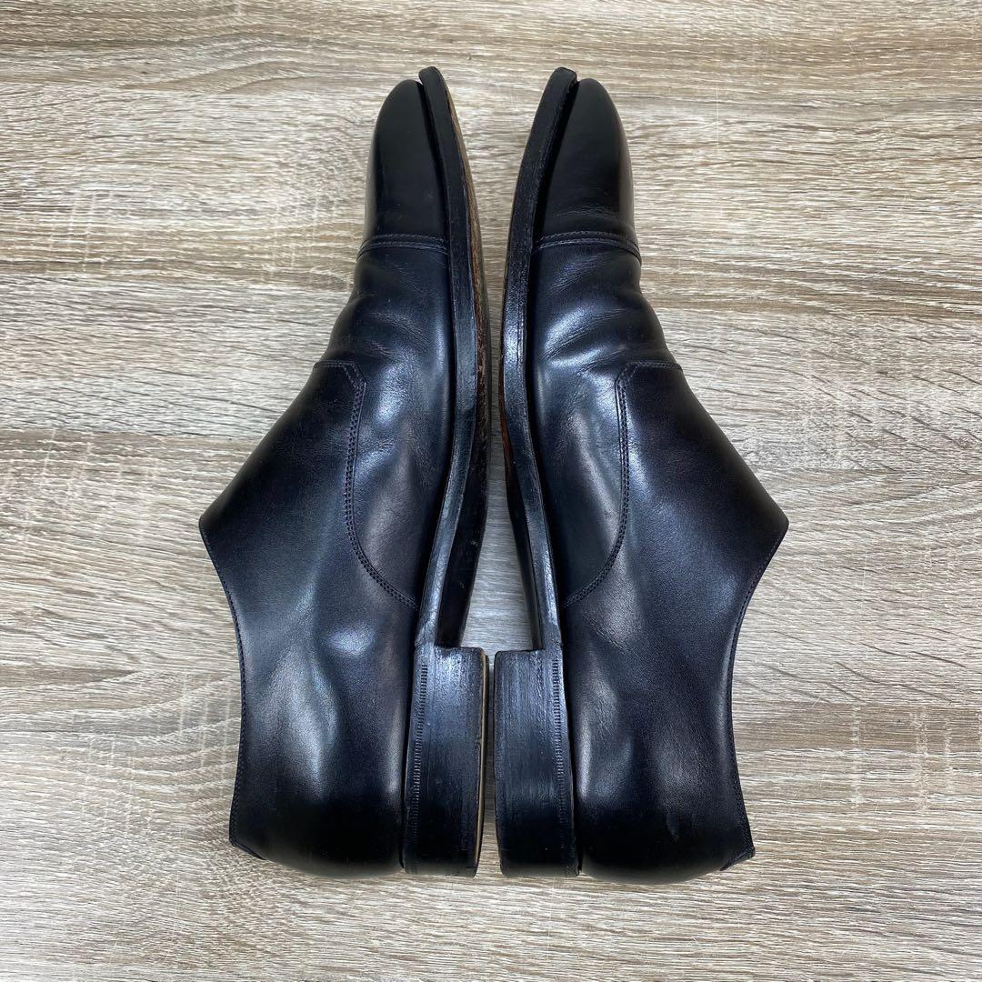 エドワードグリーン　ビジネスシューズ　革靴　レザー　ブラック　7.5