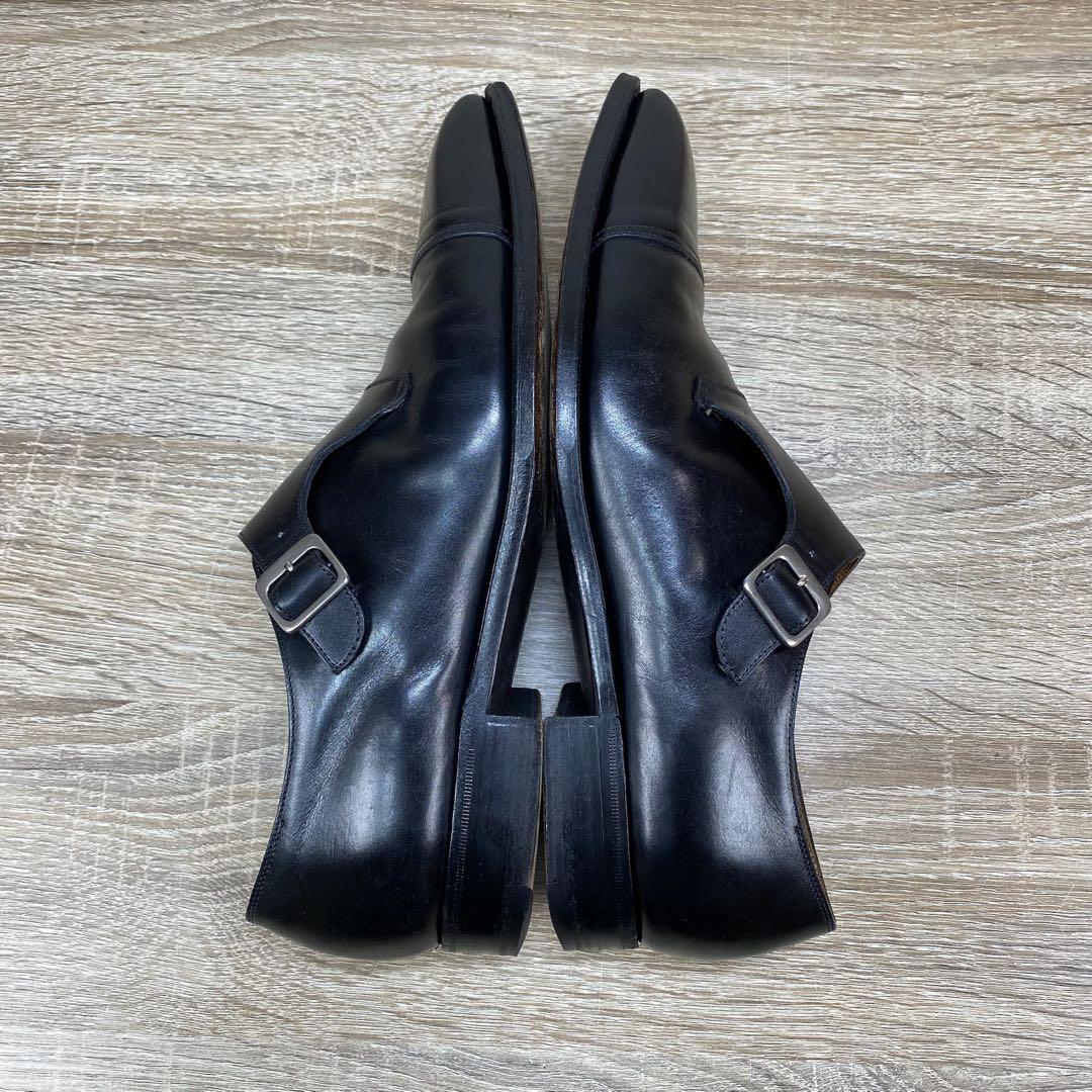 エドワードグリーン　ビジネスシューズ　革靴　レザー　ブラック　7.5