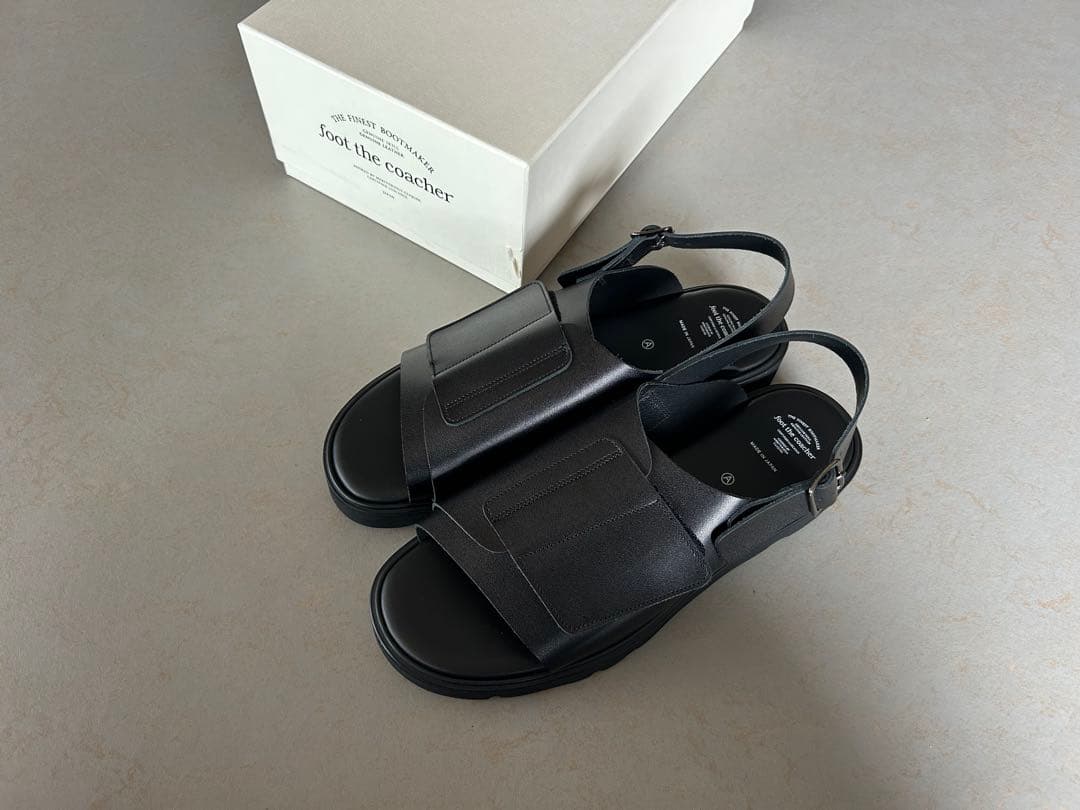新品 foot the coacher VELCRO SANDALS 9
