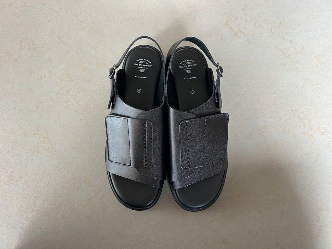 新品 foot the coacher VELCRO SANDALS 9