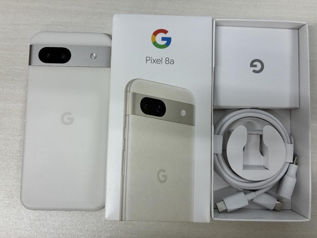pixel8a ホワイト 本体 【美品】