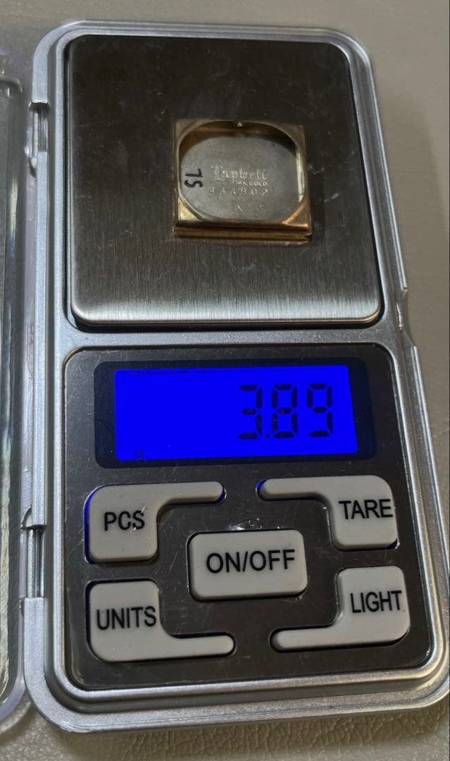 14K金無垢 希少GOTHAM DELUXE 17石 手巻き アンティーク腕時計