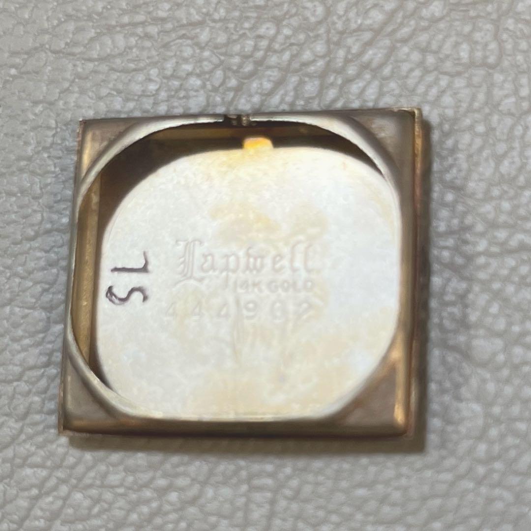 14K金無垢 希少GOTHAM DELUXE 17石 手巻き アンティーク腕時計