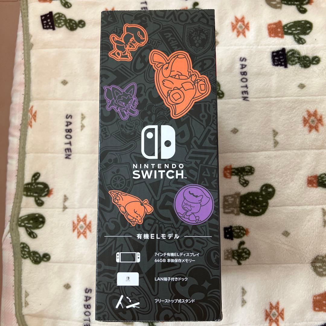 Switch Nintendo Switch 有機ELモデル スカーレット・バ…