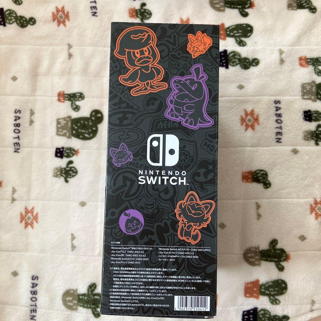 Switch Nintendo Switch 有機ELモデル スカーレット・バ…