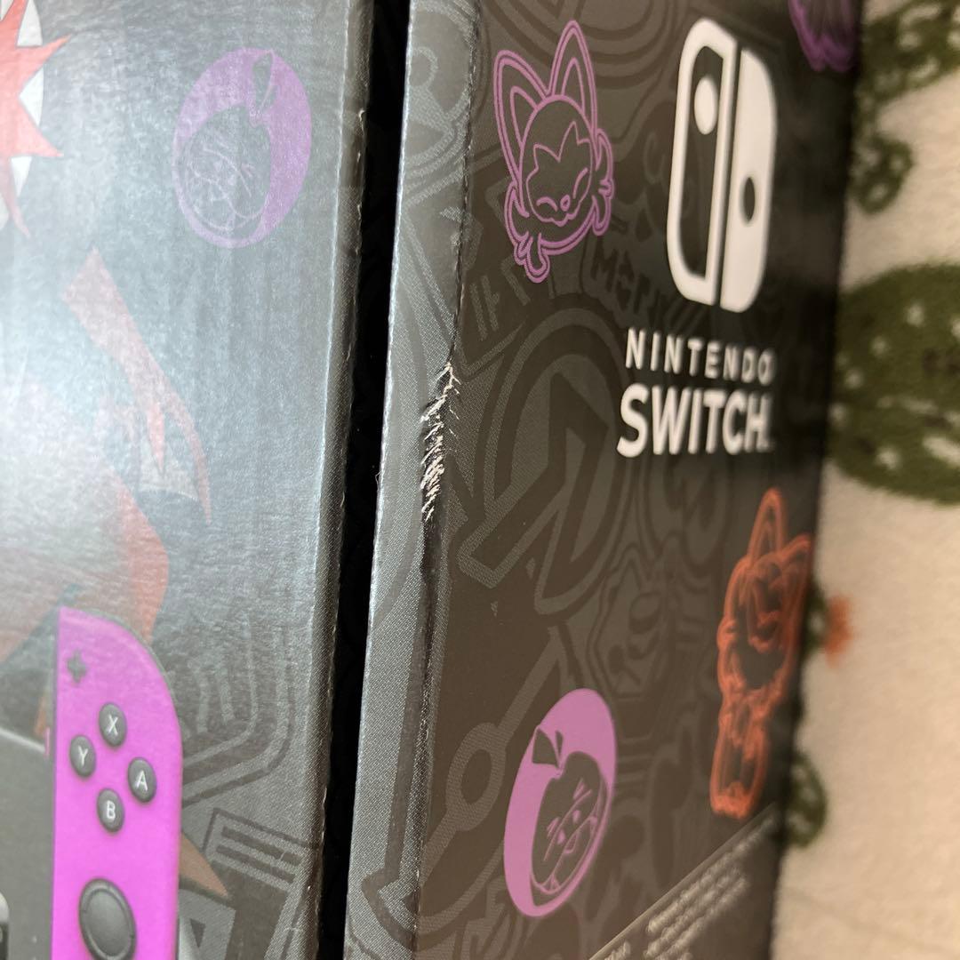 Switch Nintendo Switch 有機ELモデル スカーレット・バ…