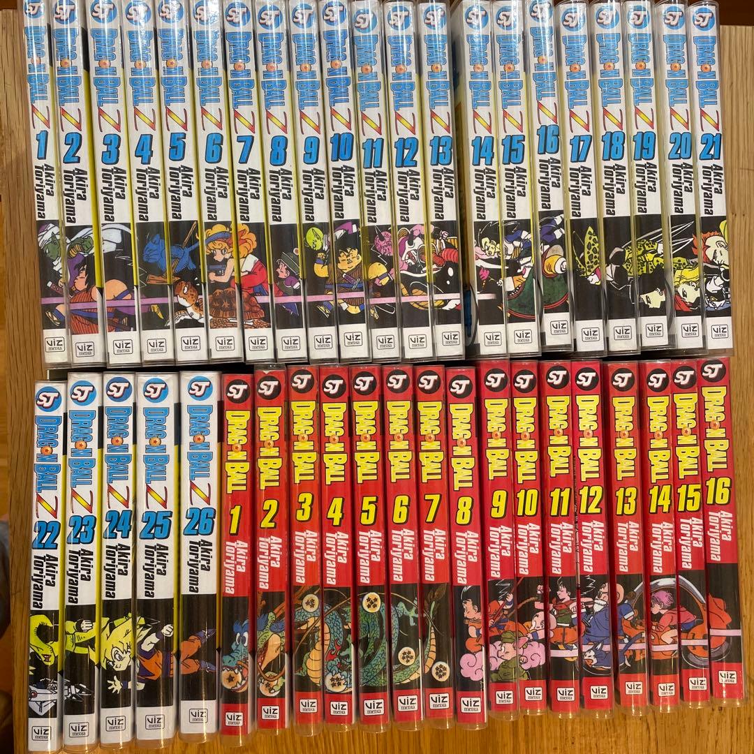 ドラゴンボール　英語版　全42冊完結セット