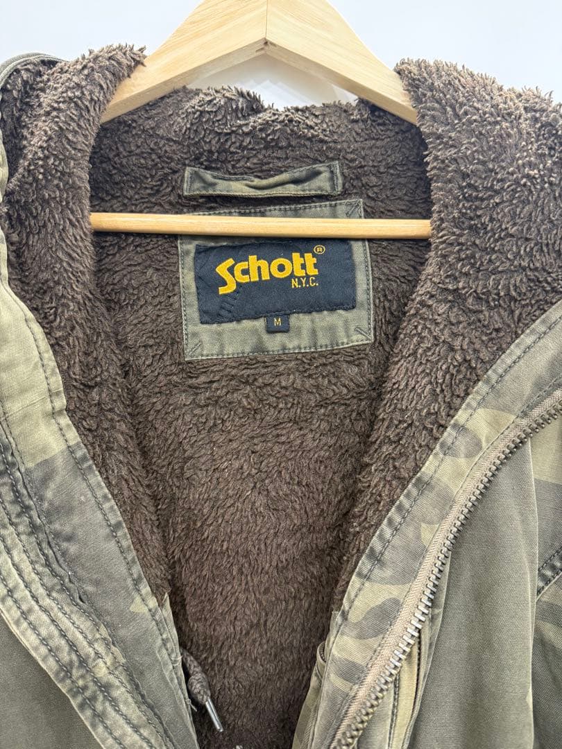 Schott カモフラージュ ミリタリージャケット M