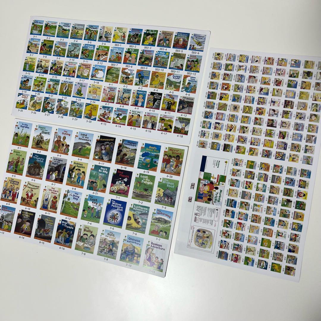 【年末セール】高品質強化版ORTステージ 1-5 高品質270冊 チャンツ付