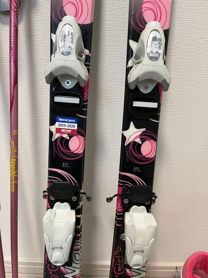 子供用　スキーセット 110㎝　ブーツ19㎝