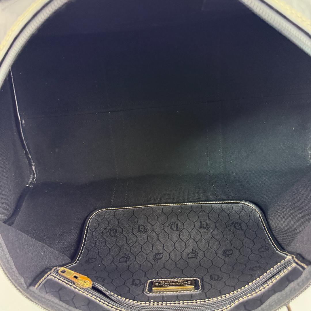 Suo 美品 ディオール ハニカム ボストンバッグ ハンドバッグ 黒