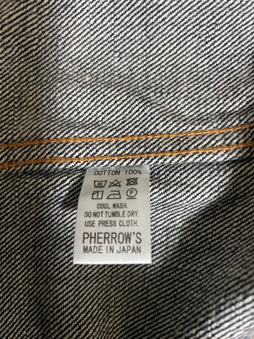 Pherrow's フェローズ　デニムジャケット　Gジャン　ファーストモデル
