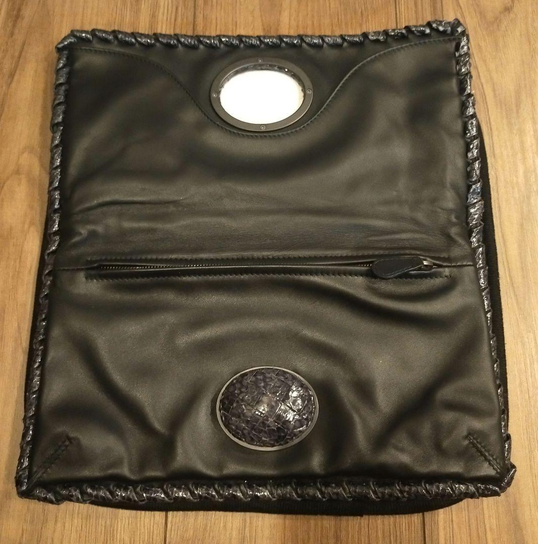 BOTTEGA VENETAボッテガヴェネタ パイソン クラッチバッグ