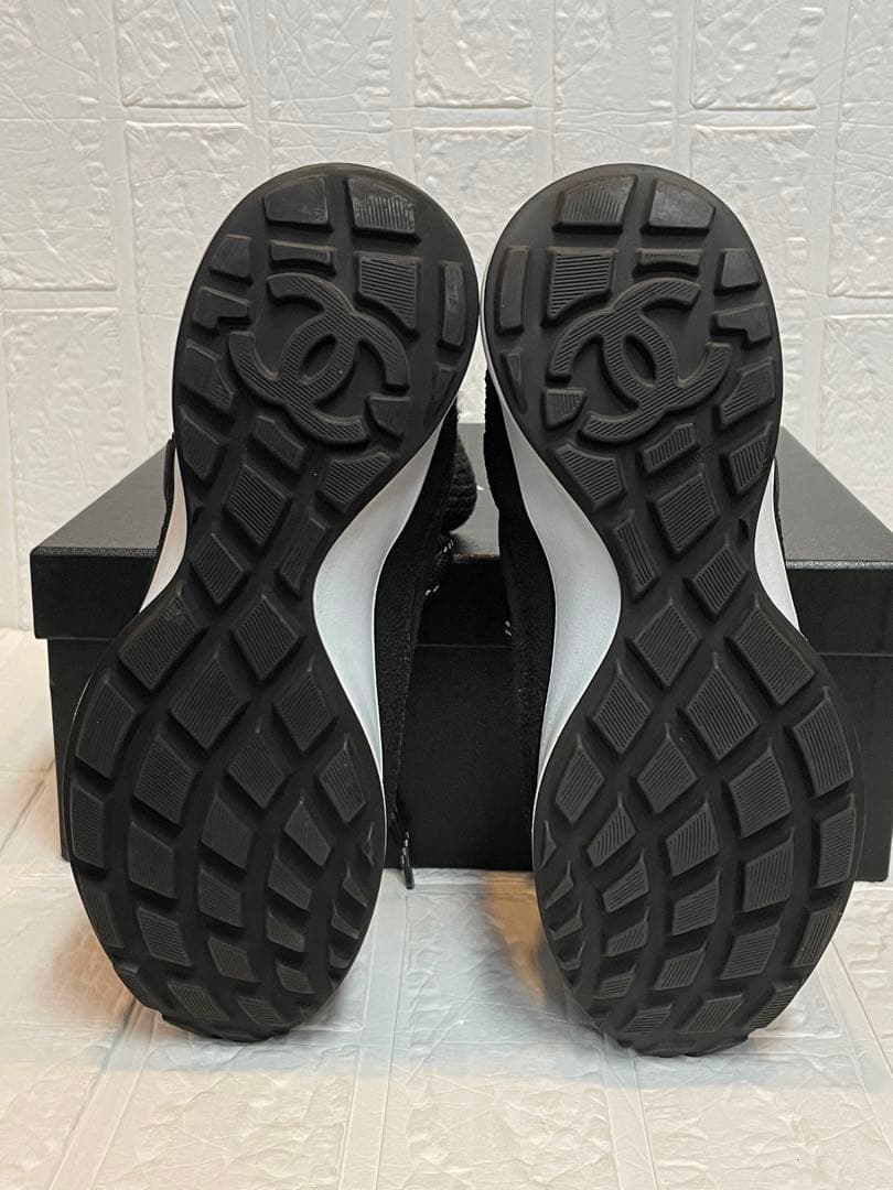 【美品】CHANELシャネル ソックスシューズ　スニーカー　❤︎