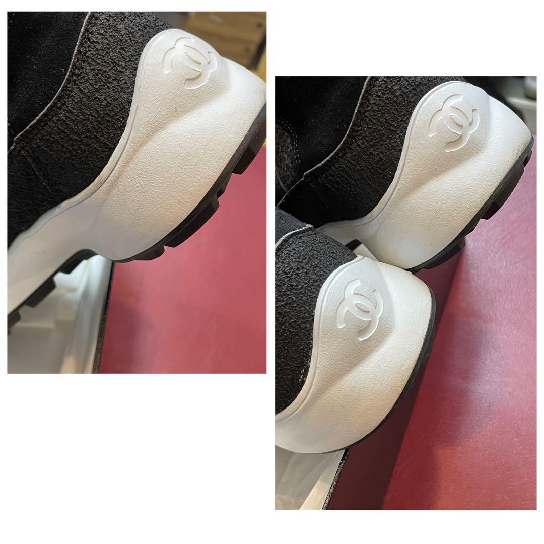 【美品】CHANELシャネル ソックスシューズ　スニーカー　❤︎