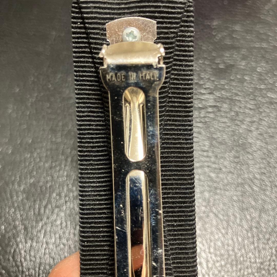 Salvatore Ferragamo バレッタ　黒　ビジュー