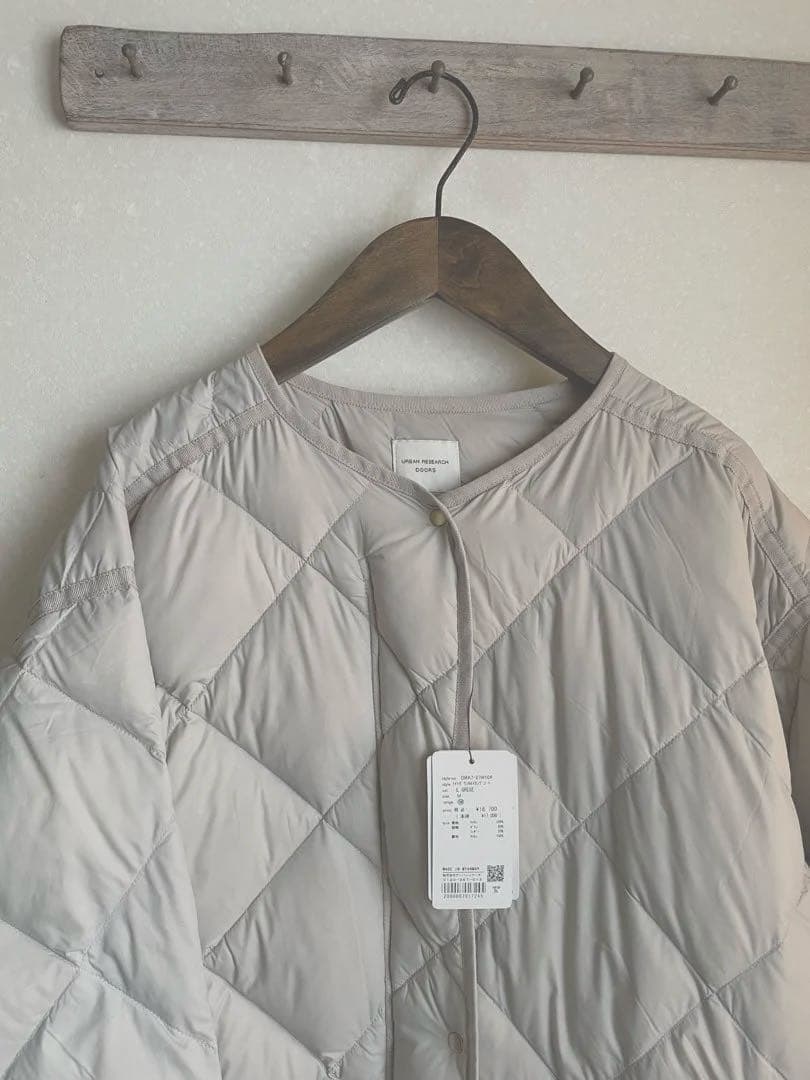 今季完売 DOORS ライトダウンキルトロングコート