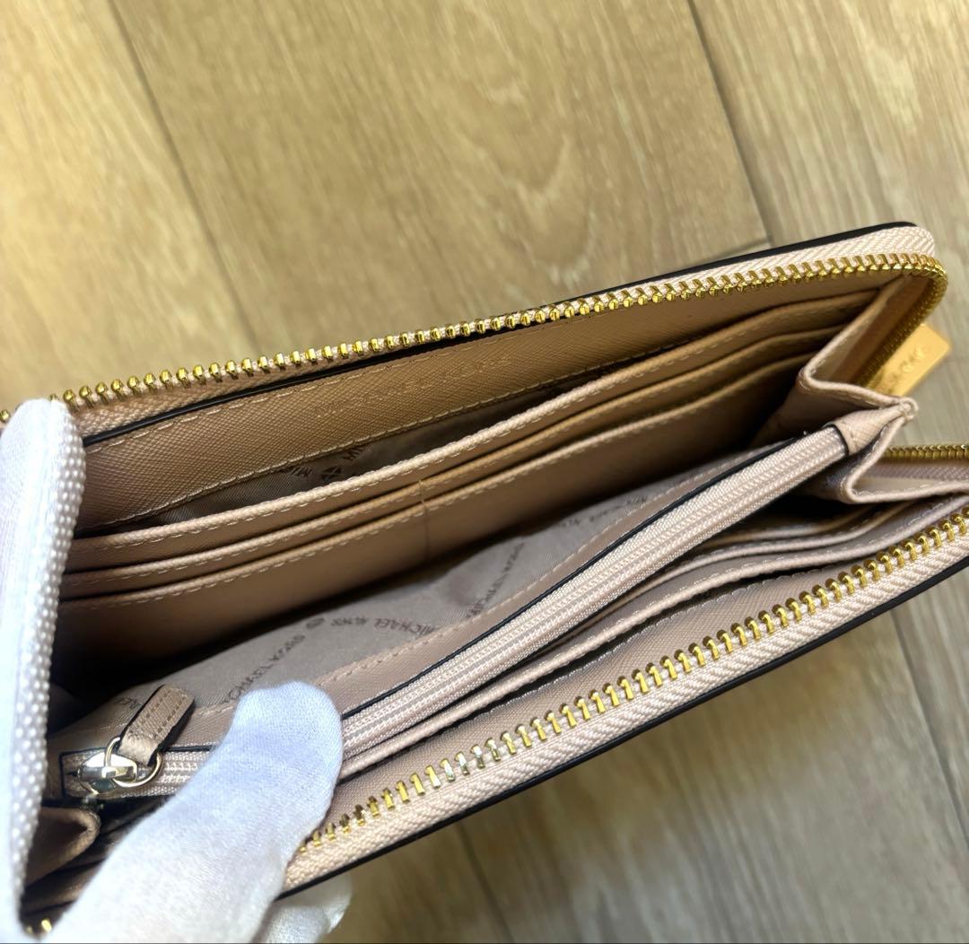 お値下げ可能！【新品未使用】マイケルコース 長財布 ベージュ ケアカード付
