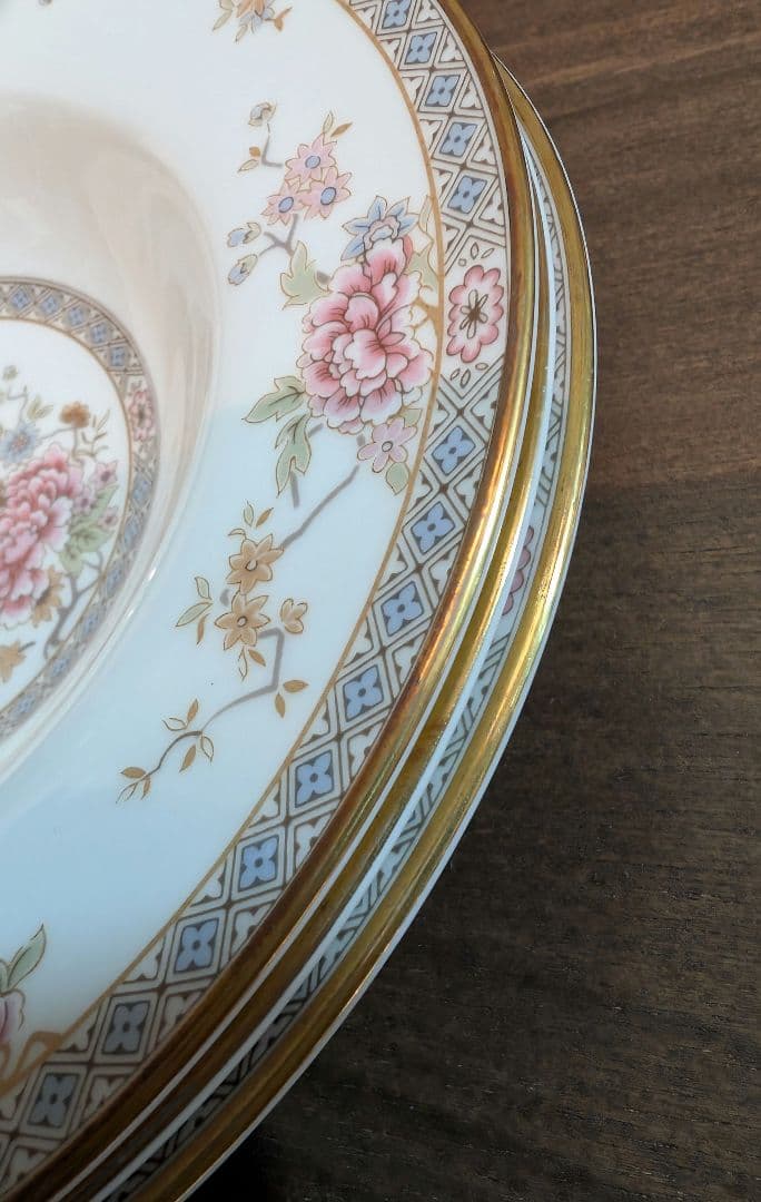 ロイヤルドルトン　カントン　深皿３枚セット