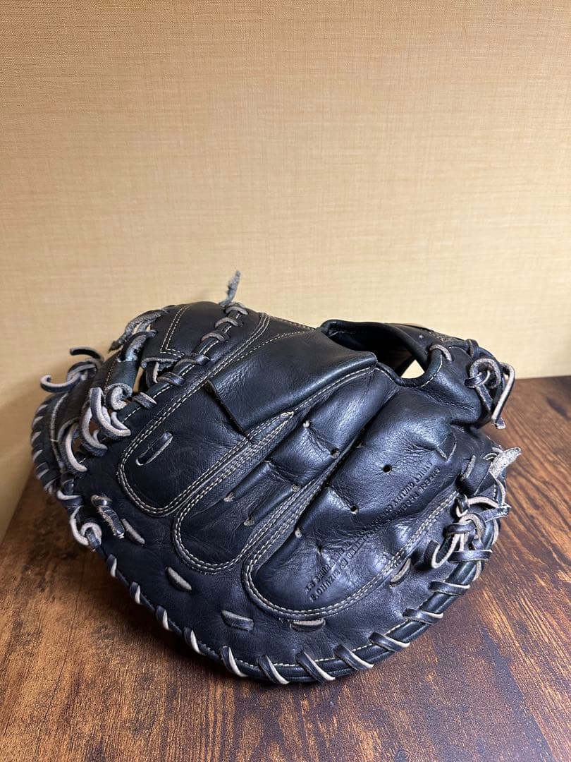 ミズノ グローバルエリート 軟式 キャッチャーミット ブラック