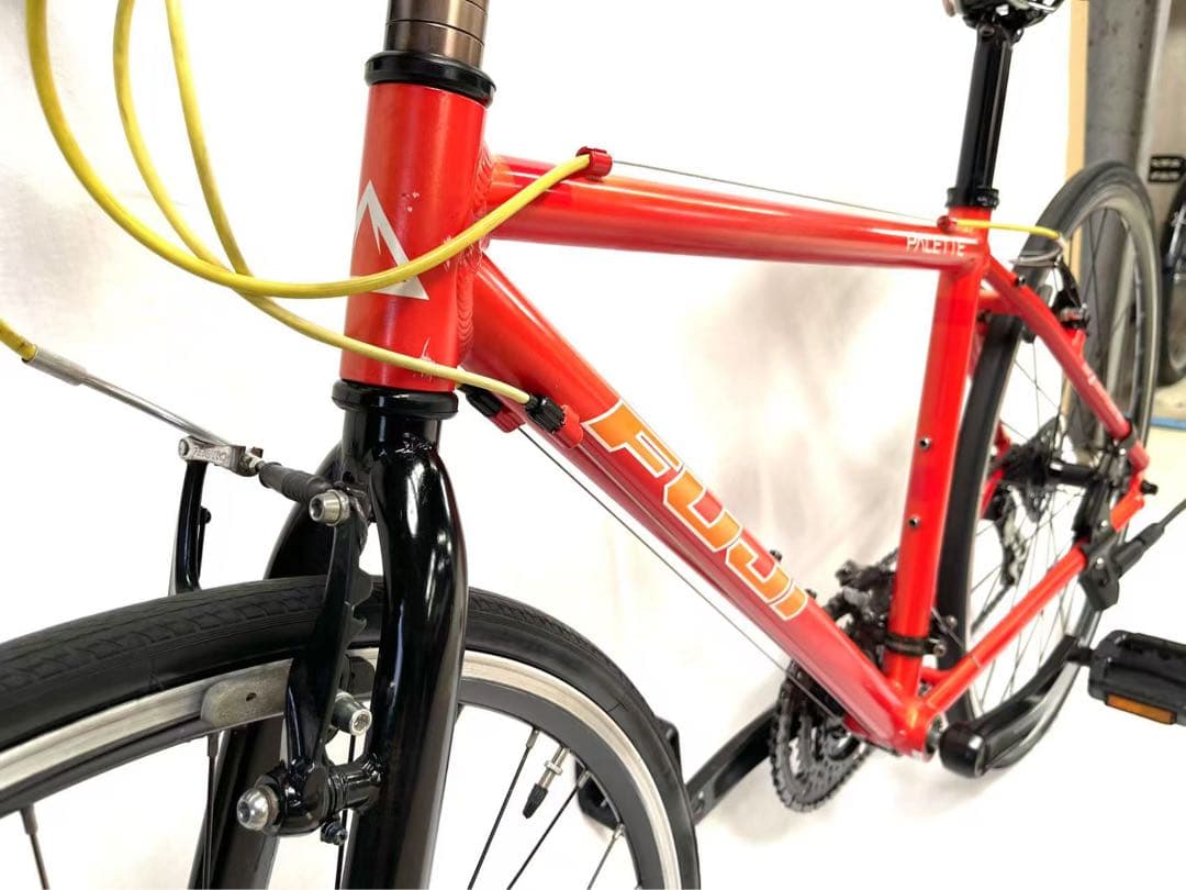 【即乘】送料無料FUJI クロスバイク PALETTE 超軽量11.8キロ24速