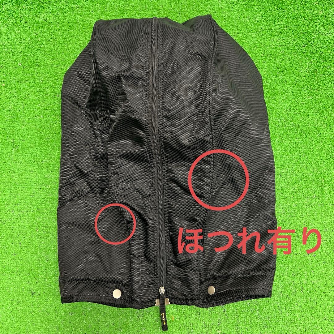 アディダス adidas ゴルフバッグ　9インチ　ブラック　メンズ　中古品