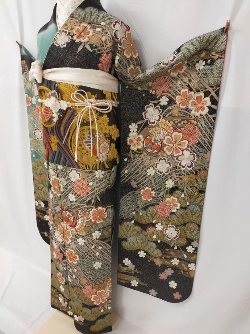 【Classic-Style】★★正絹　京友禅振袖　7点フルセット★★