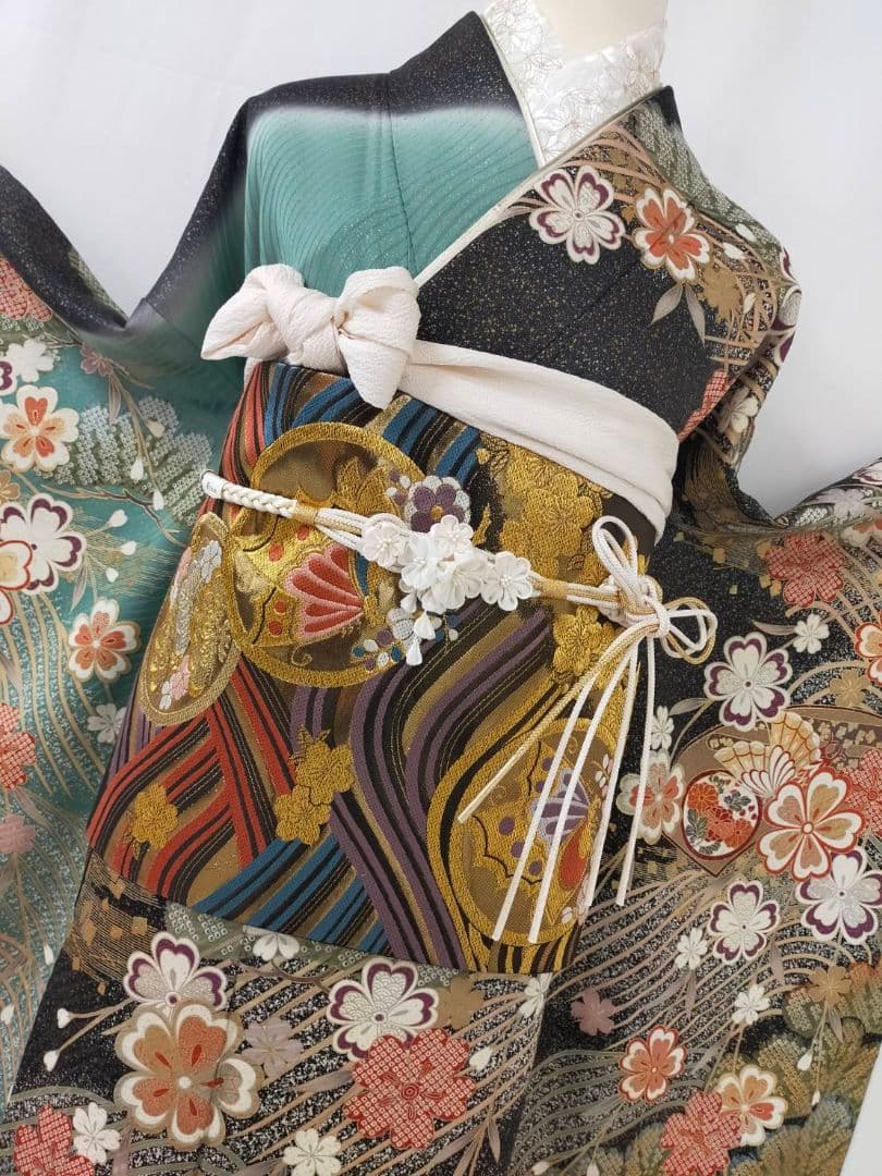 【Classic-Style】★★正絹　京友禅振袖　7点フルセット★★