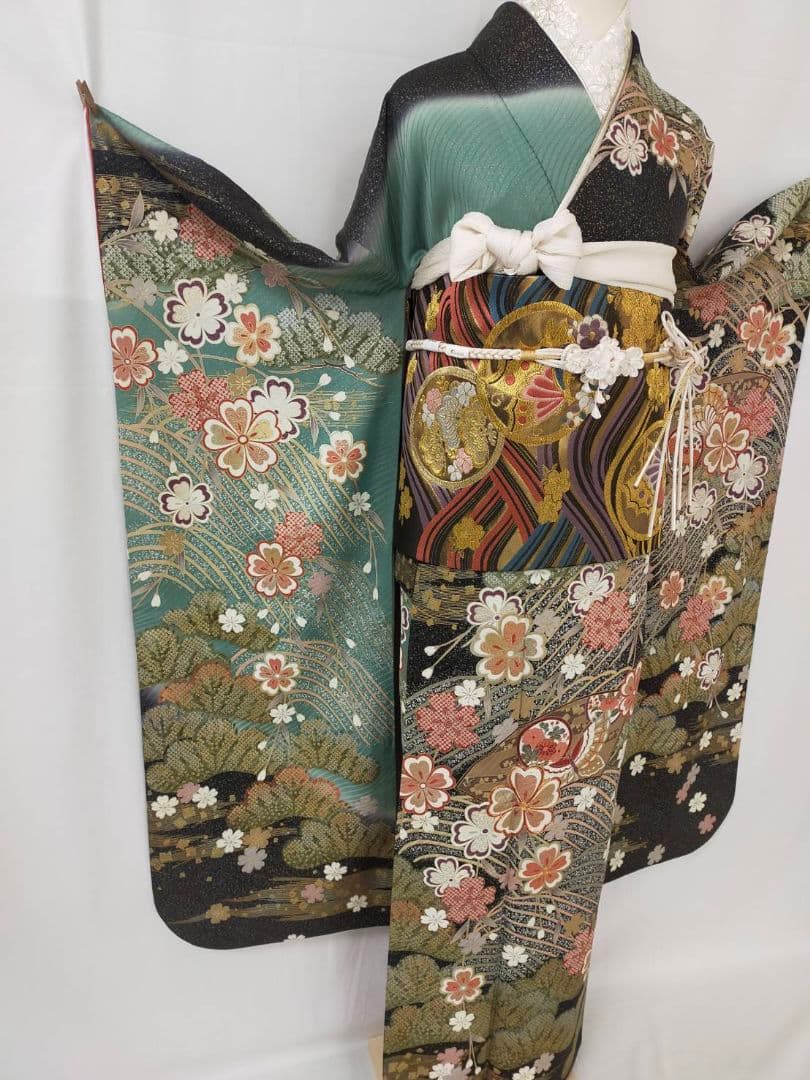 【Classic-Style】★★正絹　京友禅振袖　7点フルセット★★