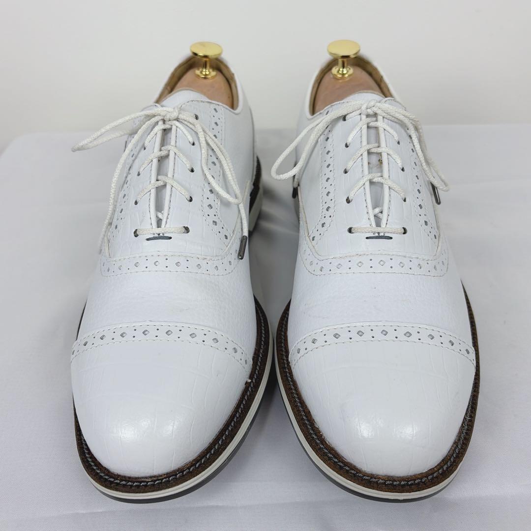 美品✨ フットジョイ ゴルフ ドライジョイズ プレミア ターロウ 27cm