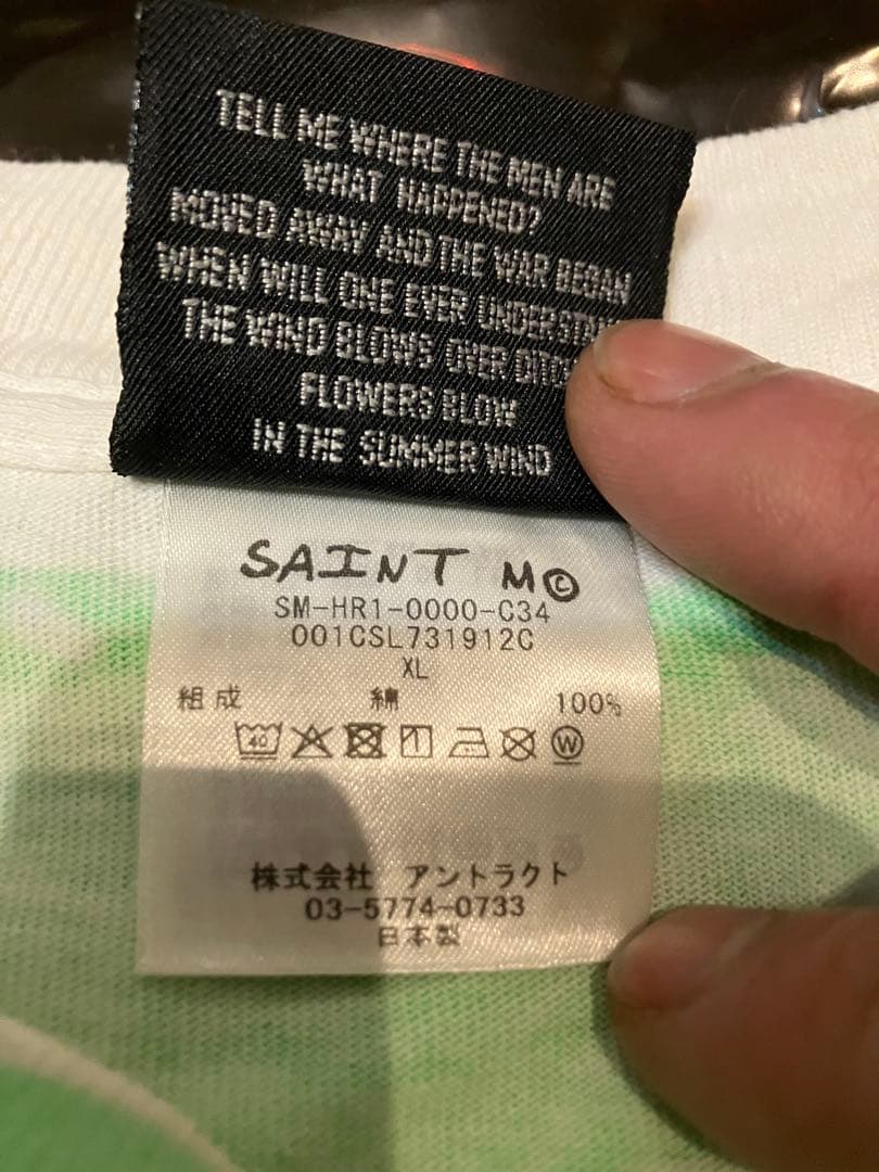 美品セントマイケルエイプコラボtシャツ