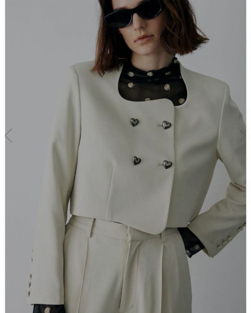 AMERI　OTONA MUSE CURVE HEART JACKET