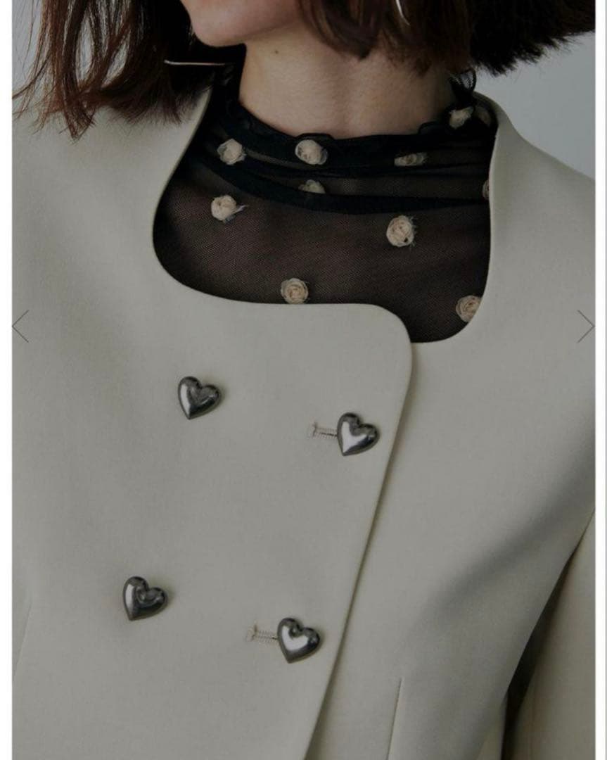 AMERI　OTONA MUSE CURVE HEART JACKET