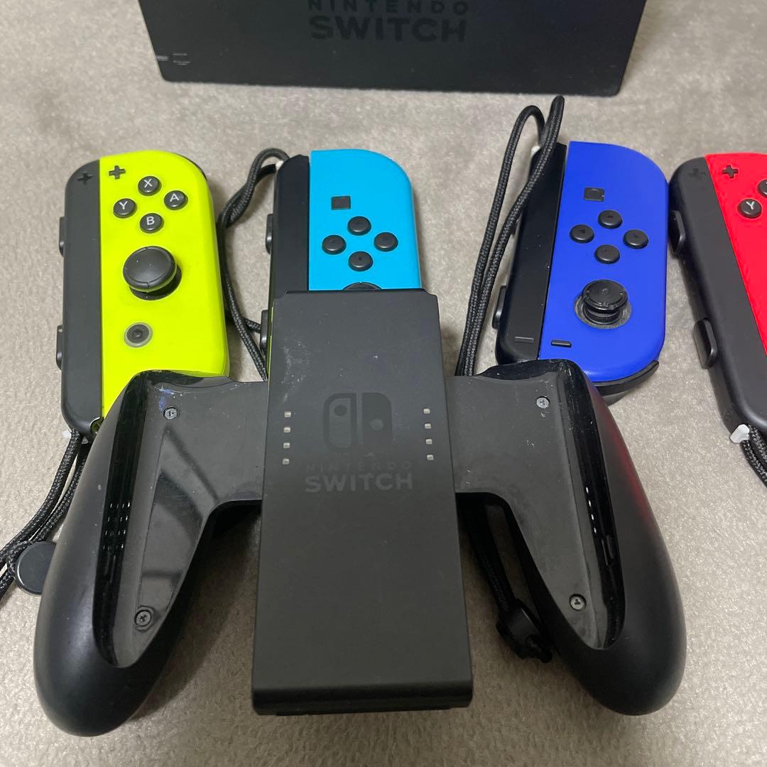 Nintendo Switch 本体 ジョイコン4つ付き