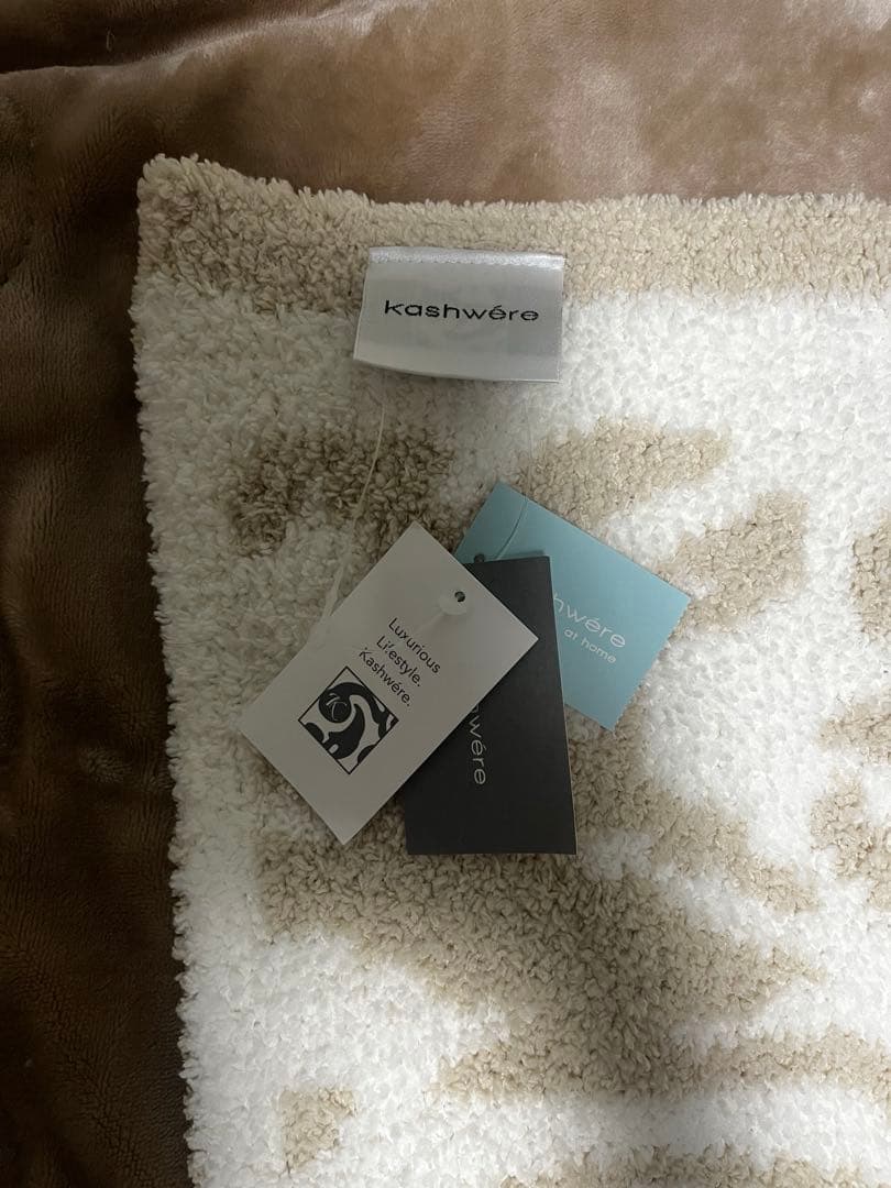 T*様 kashwere/カシウエア ハーフブランケット・ダマスク 85cm×1