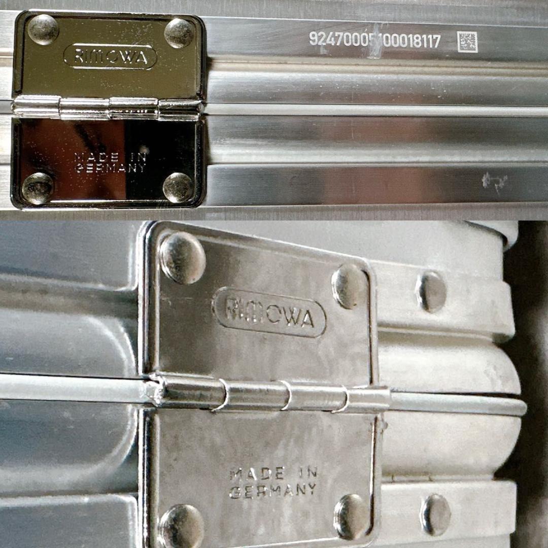 リモワ　トパーズ RIMOWA TOPAS E-Tag 82L4輪 TSAロック