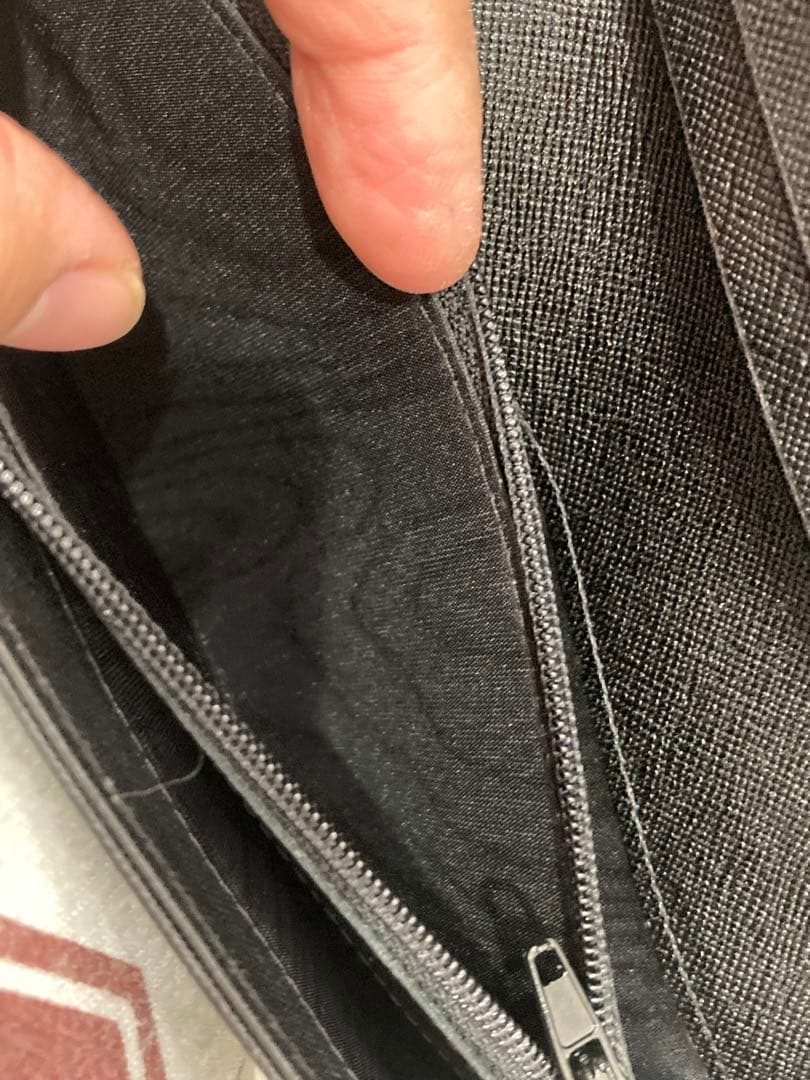 PRADA テッスート 長財布 ネロ