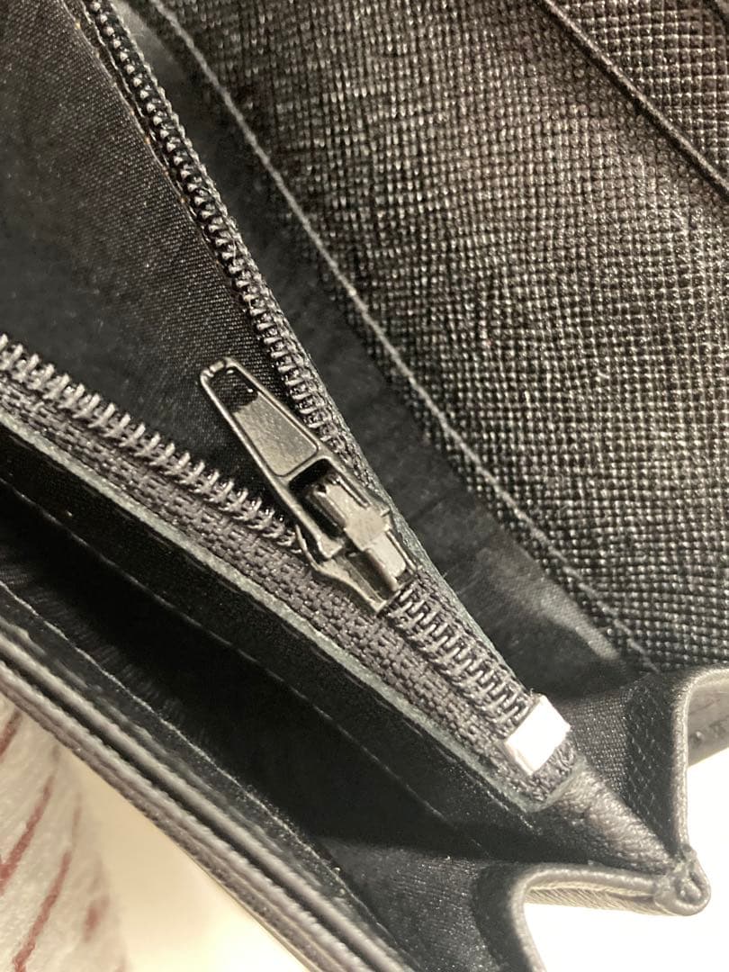 PRADA テッスート 長財布 ネロ